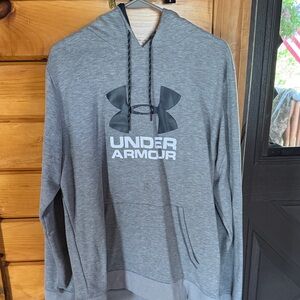 Under Armour Gray and Black Hoodie